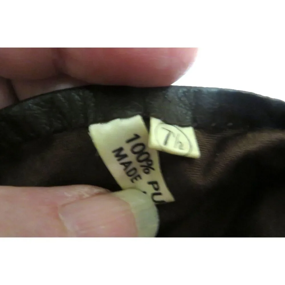 Lazarus Long Leather Women’s Brown Gloves Size 7 1/2